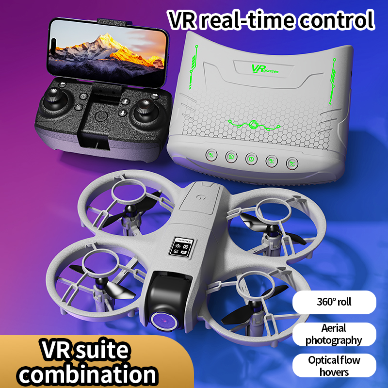Drone Gimbal Brushless - โดรน X228 VR FPV กล้องคู่ HD