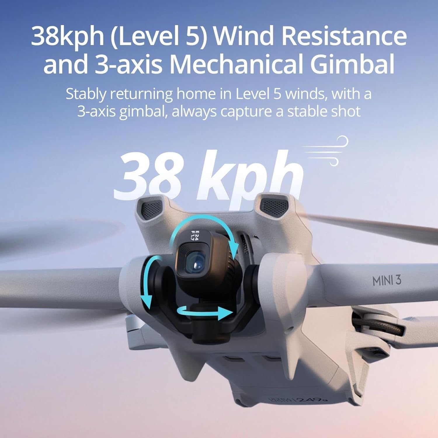 DJI Mini 3, โดรนกล้องขนาดเล็กพ - Drone Gimbal 3 Axis บทวิจารณ์และราคา