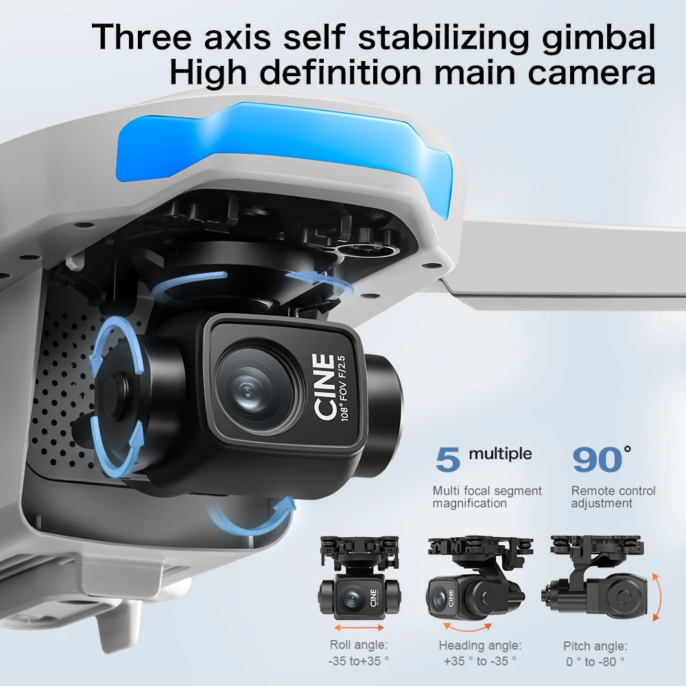 โดรน GPS รุ่น S-X1 MAX พร้อมกิ - Drone Gimbal 3 Axis บทวิจารณ์และราคา