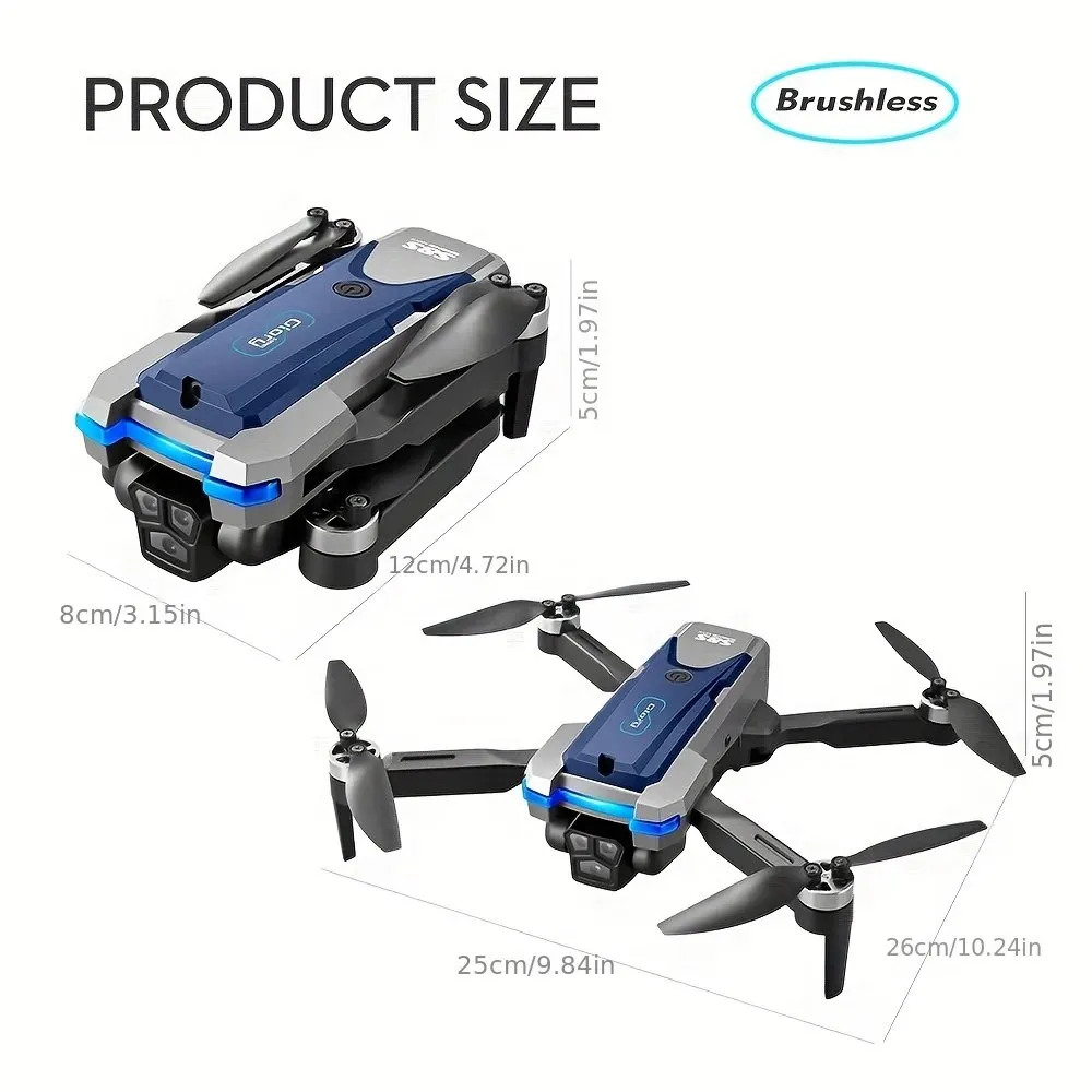 โดรน GPS S8S 5G Wi-Fi 8K HD ลื - Drone Gimbal Brushless บทวิจารณ์และราคา